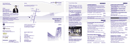 Flyer Termine und Veranstaltungen 2010/2011